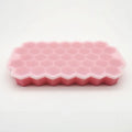 Axyaa Silicone Honeycomb Ice Mold with Cover for Easy Release