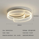 Axyaa Round LED Ceiling Light Acrylic Bedroom Study Room Lamp Fixtures