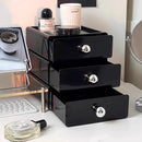 Axyaa Desktop Cosmetic Storage Organizer Cabinet with Multiple Layers
