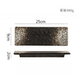 Axyaa Ceramic Sushi & Dessert Plate Set - Modern Molecular Cuisine Tableware