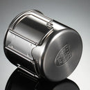 Axyaa Stainless Steel Outdoor Water Cup with Folding Handle