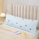 Axyaa Class A Embroidered Padded Double Pillowcase Twin Pack