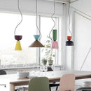 Axyaa Macaron Colors Pendant Lamp: Creative Personality Indoor LED Ceiling Light