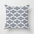 Axyaa Geometric Rose Dandelion Pattern Decorative Pillow Cover