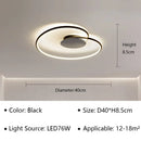 Axyaa Modern LED Ceiling Light - Artistic Nordic Minimalist Design for Home Interior