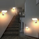 Axyaa Outdoor Wall Lamps: Mini LED Garden Lights, Waterproof Sconce for Courtyard, Corridor, Staircase