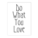 Nordic Love Life Quote Canvas Painting Wall Art for Living Room by Axyaa