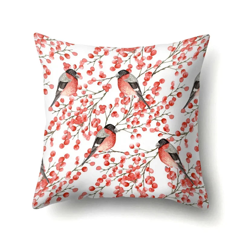 Axyaa Charms Bird Animal Pillowcase for Home Decoration