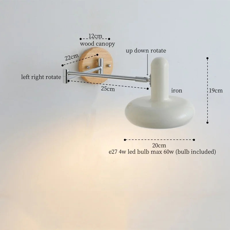 Axyaa Nordic LED Wall Lamp for Modern Home Decor