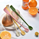 Axyaa Double Head Silicone Spatula Set for Jar Makeup & Cake - 4Pcs