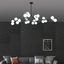 Axyaa Glass Ball Pendant Chandelier for Modern Living Room and Bedroom
