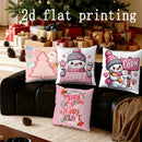 Axyaa Snowman & Christmas Pillow Covers: Festive Home Decor for Sofa, Bedroom, Car
