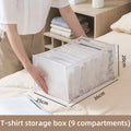 Axyaa Underwear Sock Jeans Bra Organizer Drawer Box Divider Storage Grids Mesh