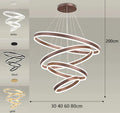 Axyaa LED Pendant Light Chandeliers for Modern Home Decor and Indoor Lighting