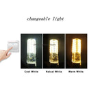 Axyaa LED Bulbs: G4 G9 E14 85-265V Holder for Crystal Chandeliers and Lamps