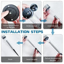 Axyaa Solar LED Bulb Lamp: Waterproof Outdoor Garden Street Light