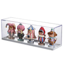 Axyaa Acrylic Doll Toys Storage Organizer Popmart Display Stand Waterproof Dust Proof