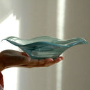 Axyaa Glass Fruit Bowl: Sleek & Modern Living Room Decor
