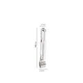 Axyaa Stainless Steel Food Tongs for Kitchen Cooking and Barbecue