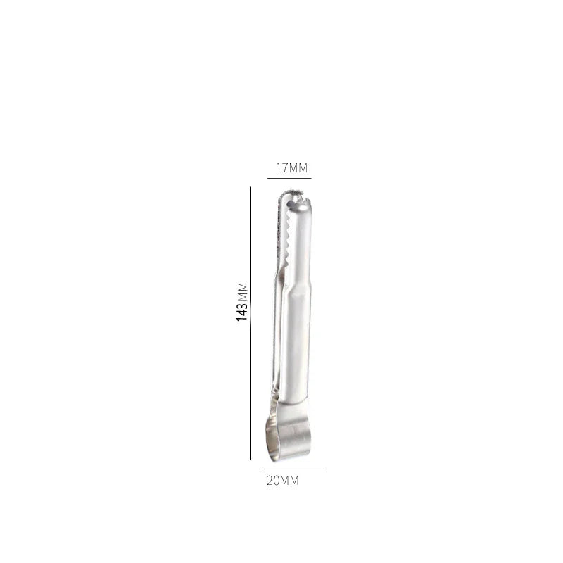 Axyaa Stainless Steel Food Tongs for Kitchen Cooking and Barbecue