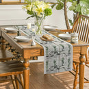 Axyaa Halloween Skeletons Table Runner Kitchen Decor Party Wedding Settings