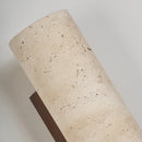 Axyaa Yellow Cave Stone Wall Lights: Retro Style for Ambience