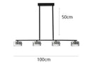 Axyaa Modern Pendant Light Chandelier for Indoor Dining Room Ceiling - LED Decorative Lighting