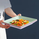 Axyaa Eco-Friendly Wheat Straw Plates Lightweight Unbreakable Microwavable Dinner Plate