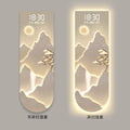 Jinshan LED Display Clock Painting for Axyaa Living Room Décor