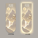 Jinshan LED Display Clock Painting for Axyaa Living Room Décor
