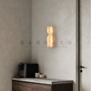 Axyaa Marble Wall Lights: Luxury Modern LED Sconce for Living Room & Bedroom Decor