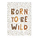 Boho Lion Tiger Rainbow Wall Art Print Canvas Picture for Axyaa Nursery Decor