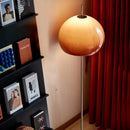 Axyaa Mushroom Floor Lamp: Medieval Glass Retro Moonlight Bedroom Lighting