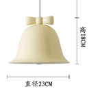 Axyaa Nordic Wind Chime Bell Pendant Light for Home Decor