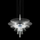 Axyaa Hollow Flying Saucer Chandelier for Modern Restaurant, Designer, Creative, Simple, and Elegant.