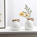 Axyaa Ceramic Vase: Retro American Country Style Home Decor with Hydroponic Flowers