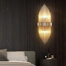 Axyaa Crystal Wall Lamp: Elegant Lighting for Study Bedroom Living Room