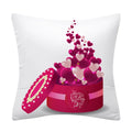 Axyaa Heart Print Cushion Covers Set - 45*45cm