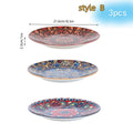 Axyaa Ceramic Steak Set: Large, Creative, Restaurant Plate Set