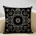 Axyaa Geometric Aztec Bohemian Print Cushion Cover 45x45cm Linen Pillowcase