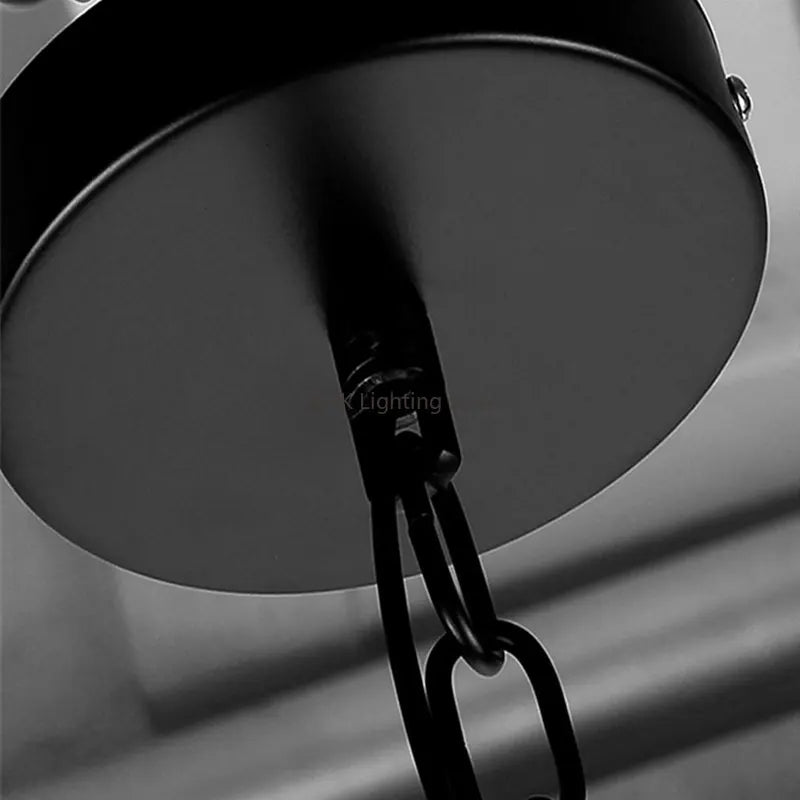 Axyaa Retro Loft Plant Chandelier for Corridor Bar Decor LED Light