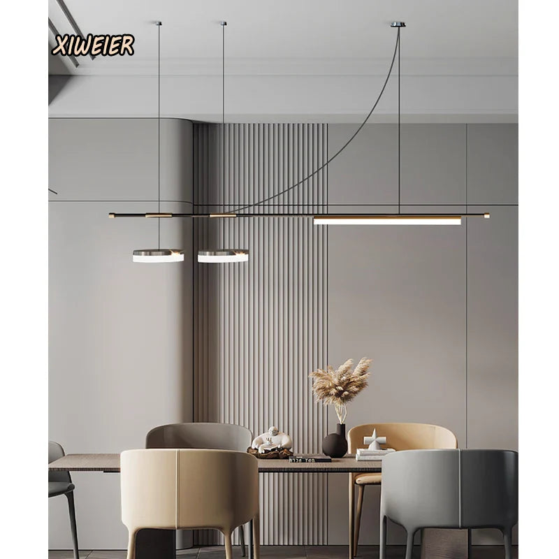 Axyaa Modern Style Luxury Chandelier for Indoor Dining Hall, Bar, and Office