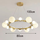 Axyaa LED Ceiling Lamp Chandelier Modern Interior Lighting Pendant Lights Home Decor
