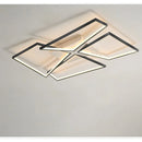 Axyaa LED Square Ceiling Light: Modern Nordic Fixture for Living Room, Bedroom, Dining, Study