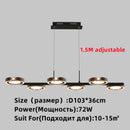Axyaa Modern Dimmable Aluminum LED Ceiling Lights for Home Decor