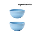 Axyaa Reusable PP Material Bowl for Home Kitchen, Dorm, Camping, RV, Hotel, Restaurant