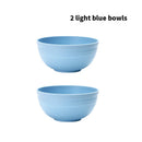 Axyaa Reusable PP Material Bowl for Home Kitchen, Dorm, Camping, RV, Hotel, Restaurant