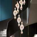 Axyaa LED Chandeliers | Modern Pendant Lights for Living and Dining Room