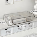 Axyaa Desktop Stationery Organizer: Pen Holder Storage Box for Sticky Notes and Pens