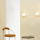 Axyaa Designer Glass Square Wall Lamp for Modern Nordic Home Decoration